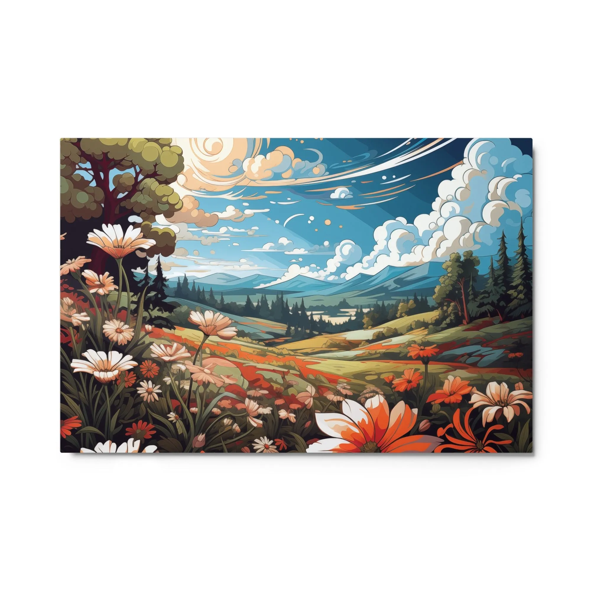 Pastels Of Spring Metal Prints