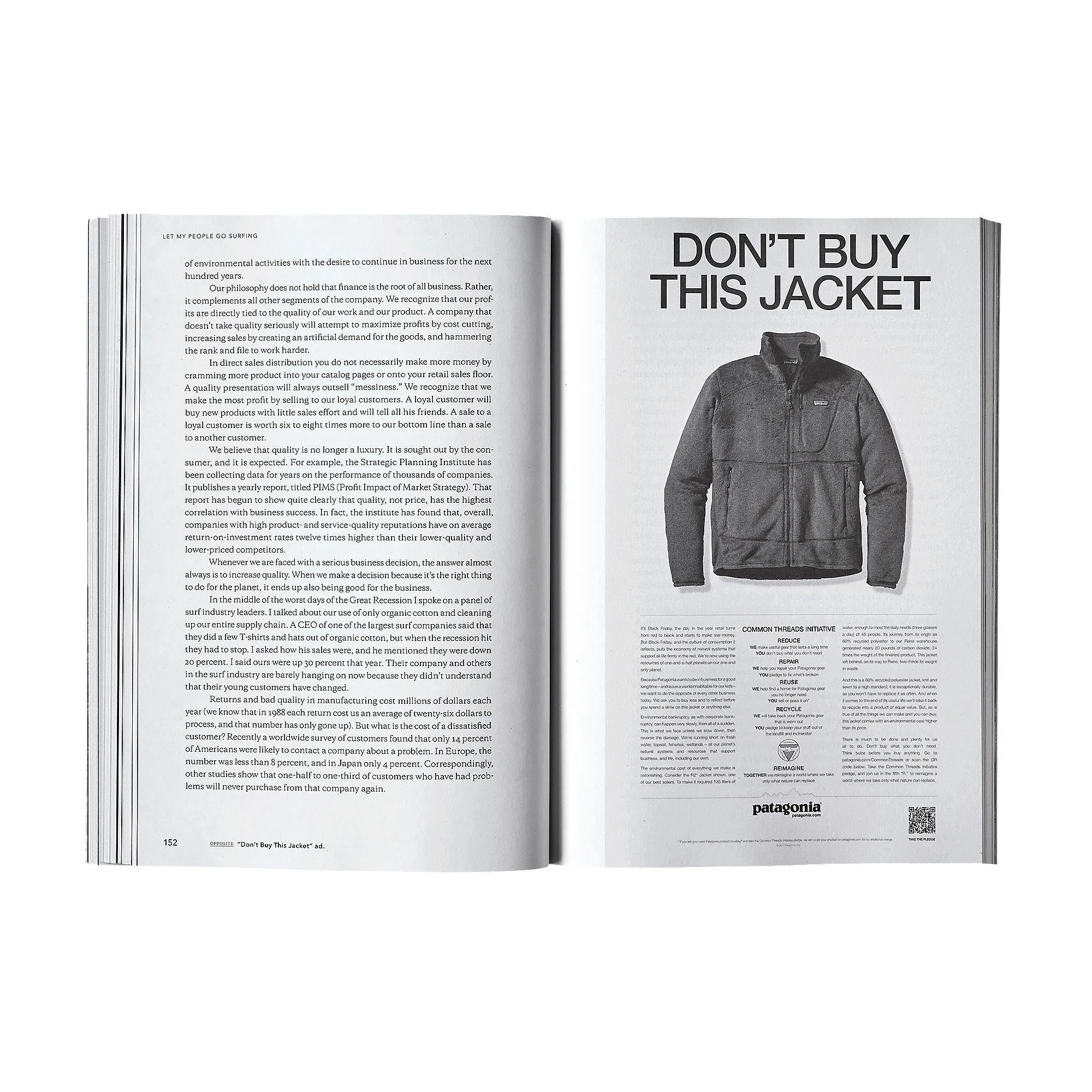 Patagonia - Let My People Go Surfing - Yvon Chouinard (Revised Edition / Paperback)