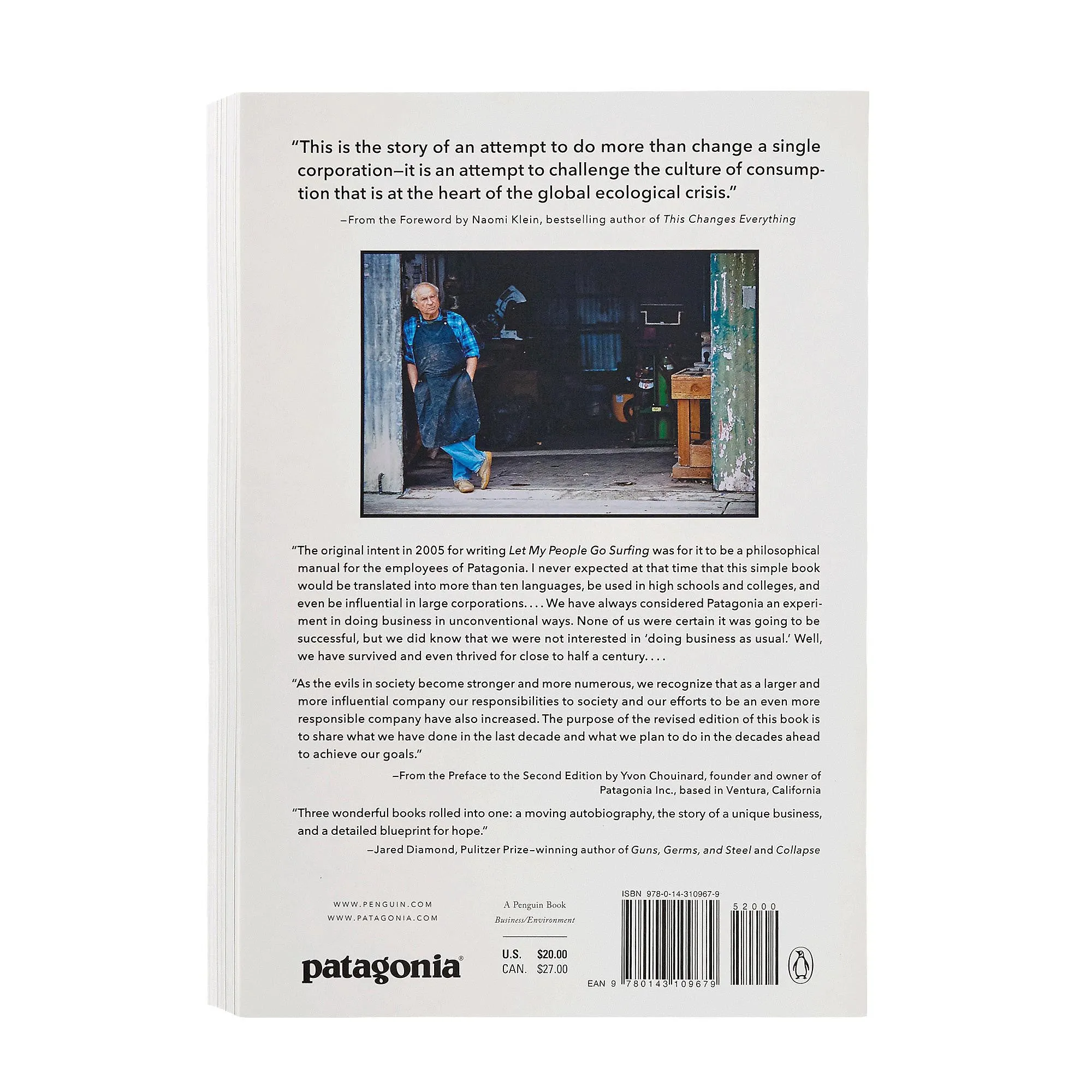 Patagonia - Let My People Go Surfing - Yvon Chouinard (Revised Edition / Paperback)