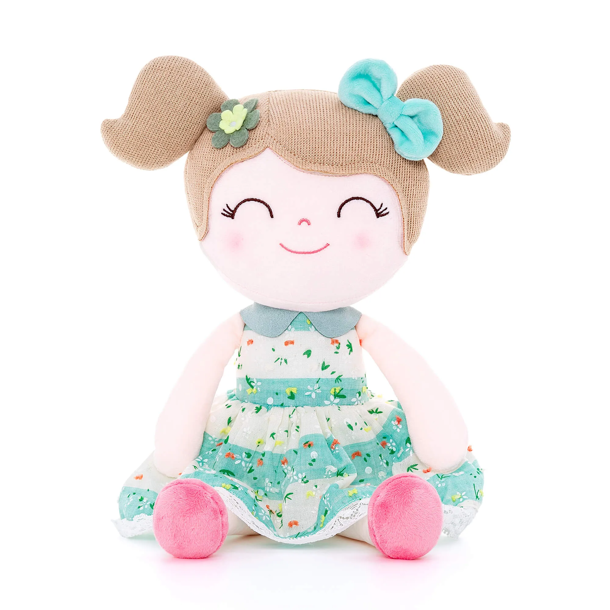 Personalized Gloveleya 16-inch Spring Girls Dolls Green