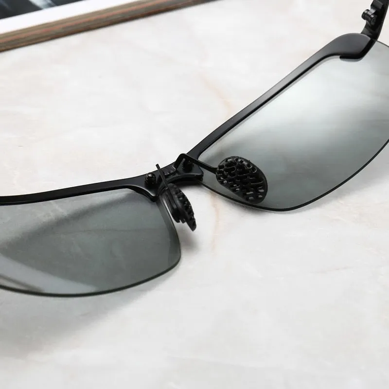 Photochromic Driving Sunglasses Men Polarized