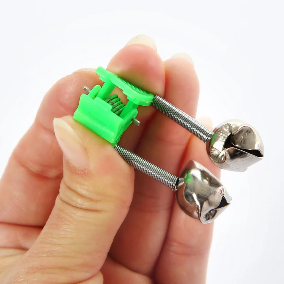 Plastic Clamp Fishing Bell Bite Alarm Alert Rod Clip Fishing Gear Accessories
