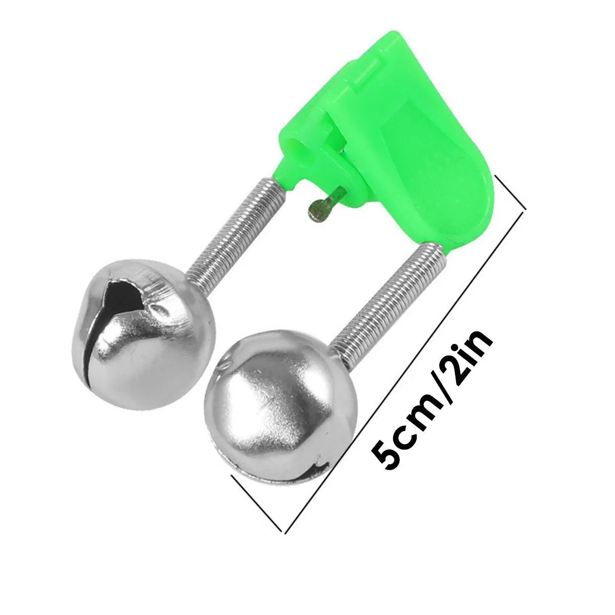 Plastic Clamp Fishing Bell Bite Alarm Alert Rod Clip Fishing Gear Accessories