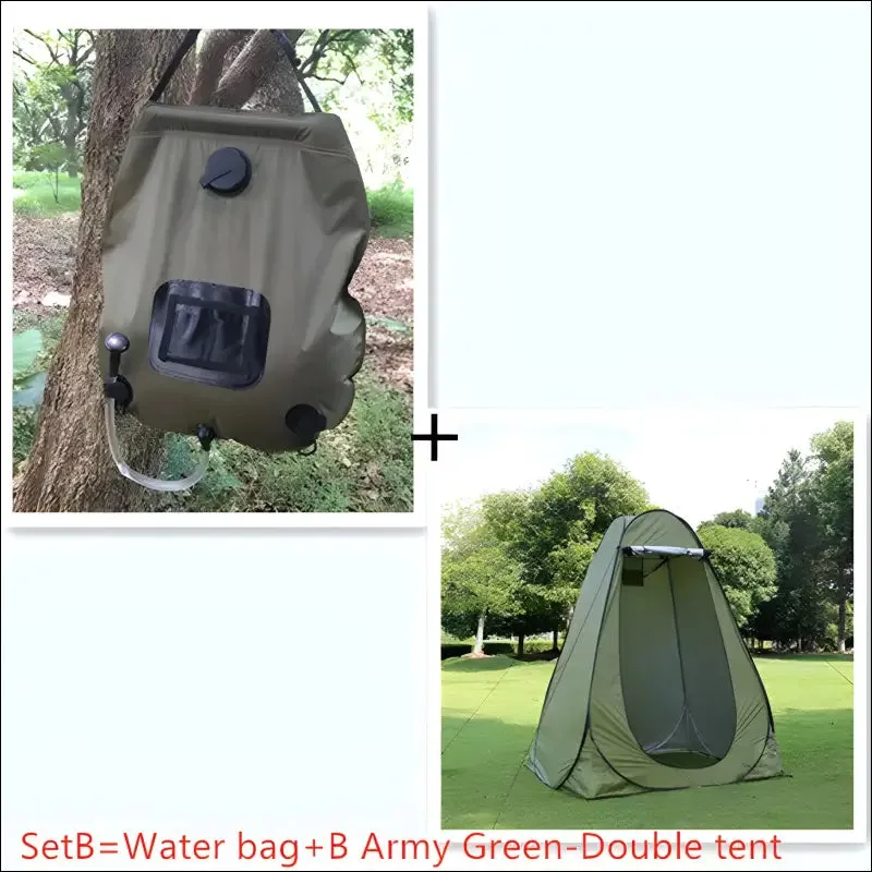 Portable privacy shower toilet automatic camping tent uv function travel camping tent outdoor