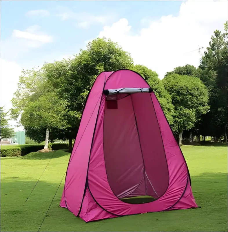 Portable privacy shower toilet automatic camping tent uv function travel camping tent outdoor