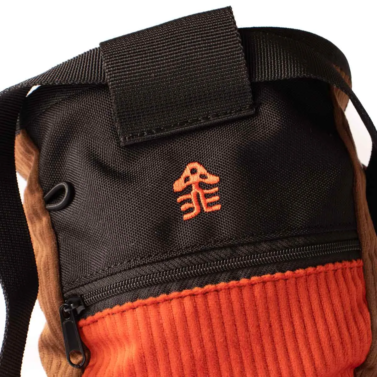 Psychi X Hikerdelic Chalk Bag - Orange & Brown