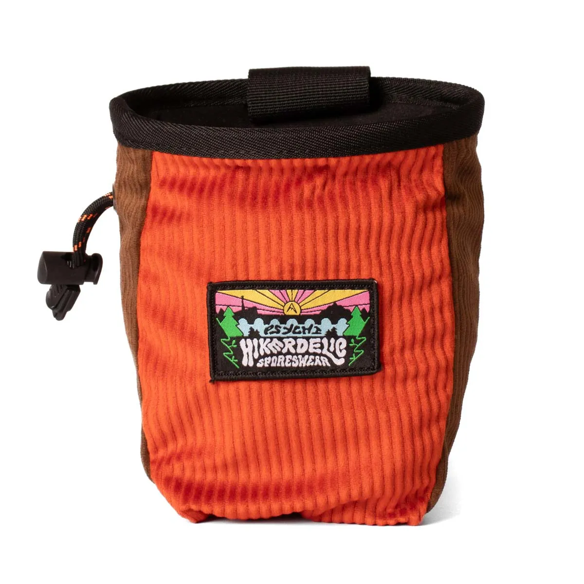 Psychi X Hikerdelic Chalk Bag - Orange & Brown