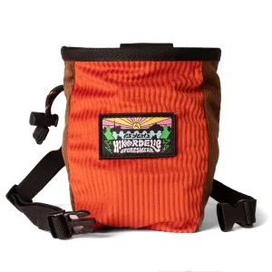 Psychi X Hikerdelic Chalk Bag - Orange & Brown