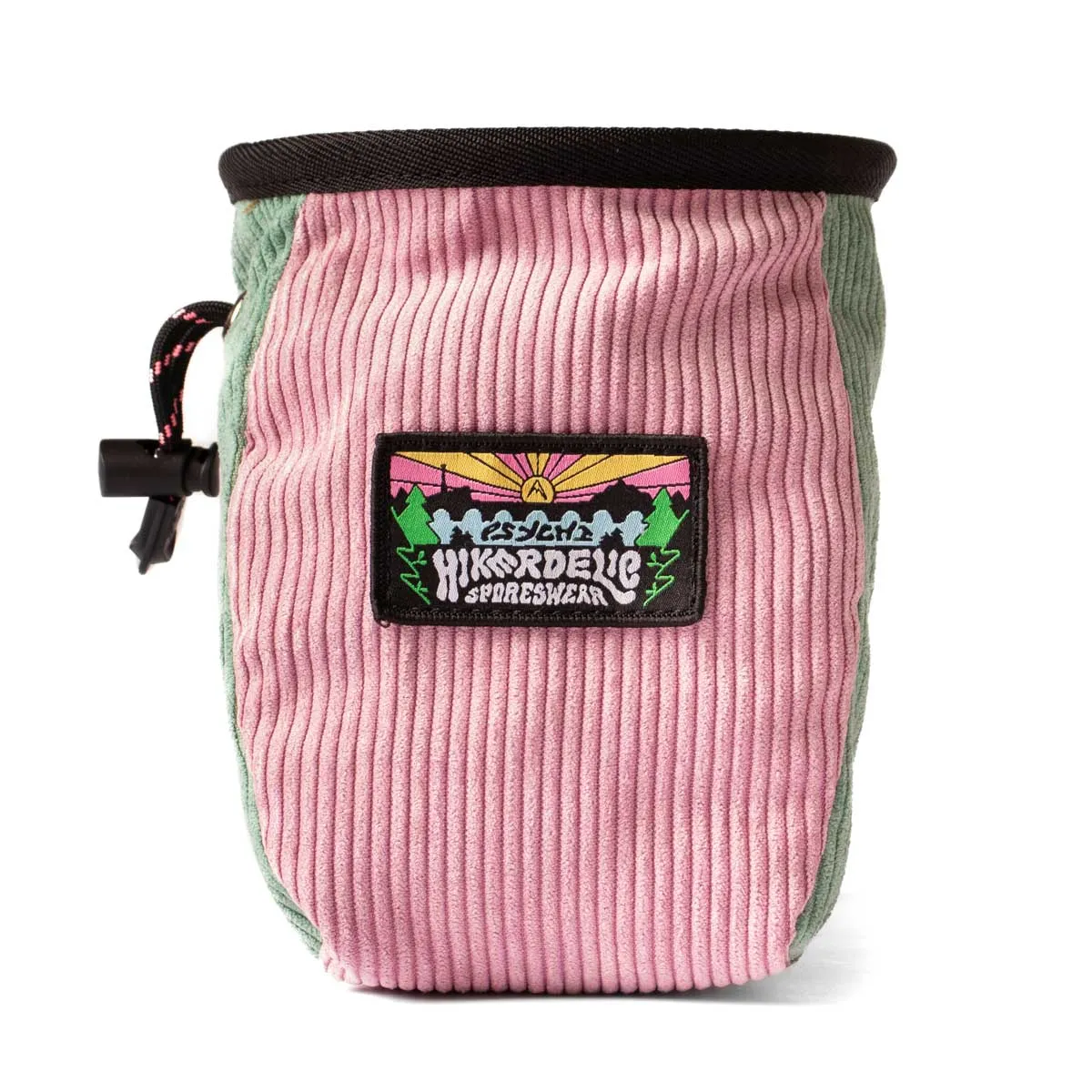 Psychi X Hikerdelic Chalk Bag - Pink & Green