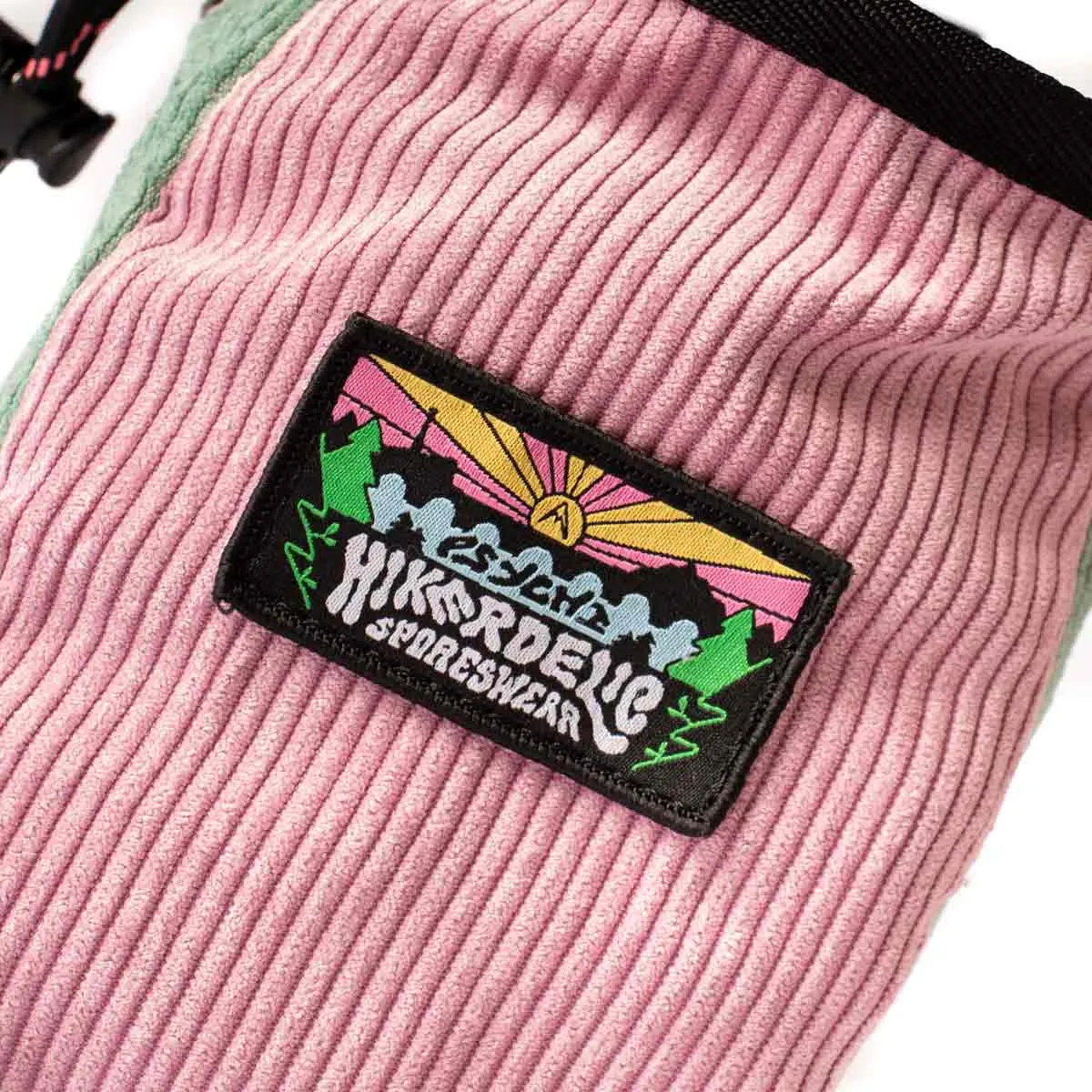 Psychi X Hikerdelic Chalk Bag - Pink & Green