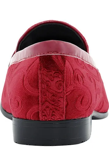 "Throne" Red Tuxedo Shoes