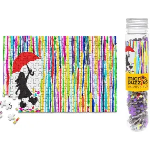 Rainbow Rain Micro-puzzle - Mini Jigsaw Puzzle