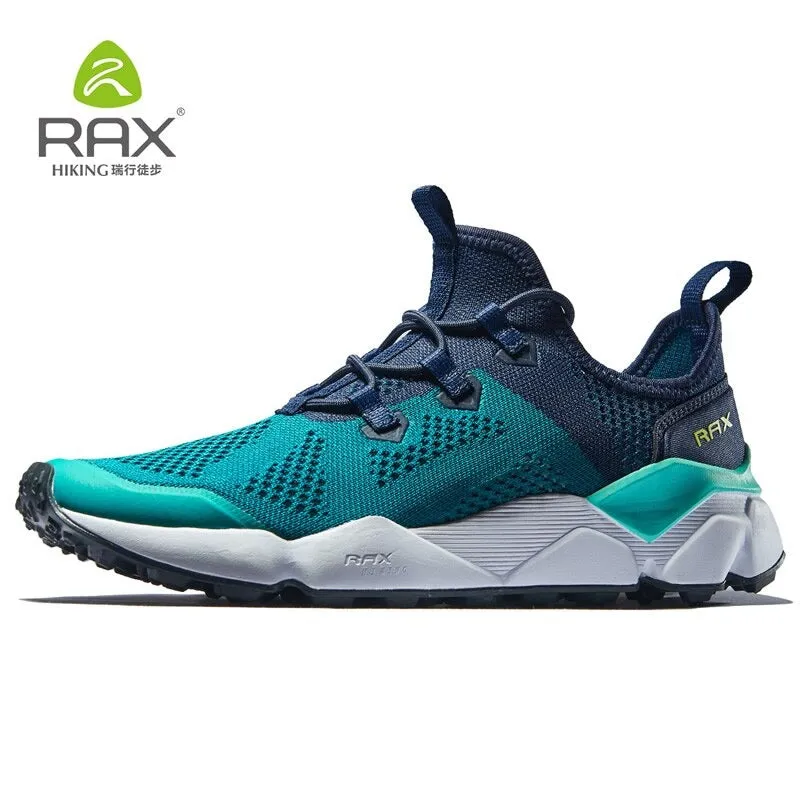 RAX New Men's Suede Leather Waterproof Cushioning Hiking Shoes