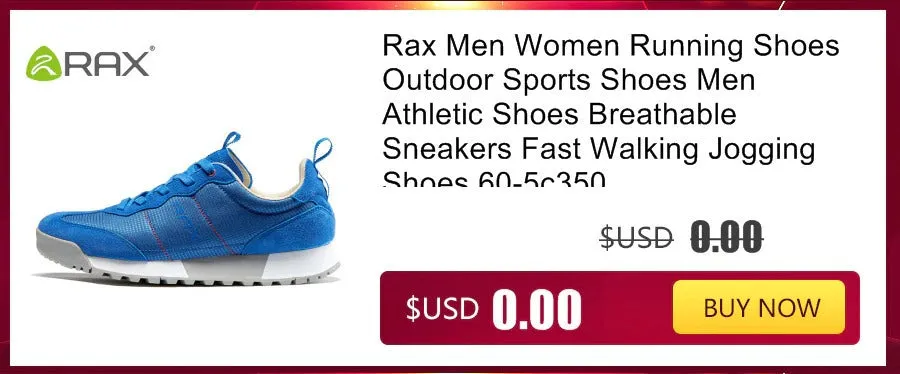 RAX New Men's Suede Leather Waterproof Cushioning Hiking Shoes