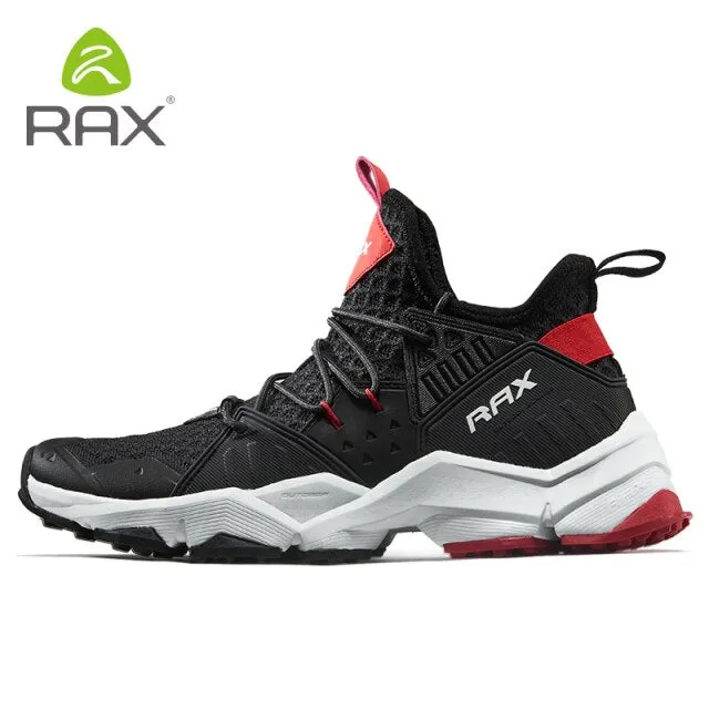RAX New Men's Suede Leather Waterproof Cushioning Hiking Shoes