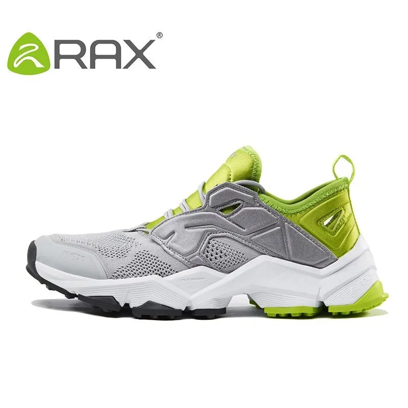 RAX New Men's Suede Leather Waterproof Cushioning Hiking Shoes