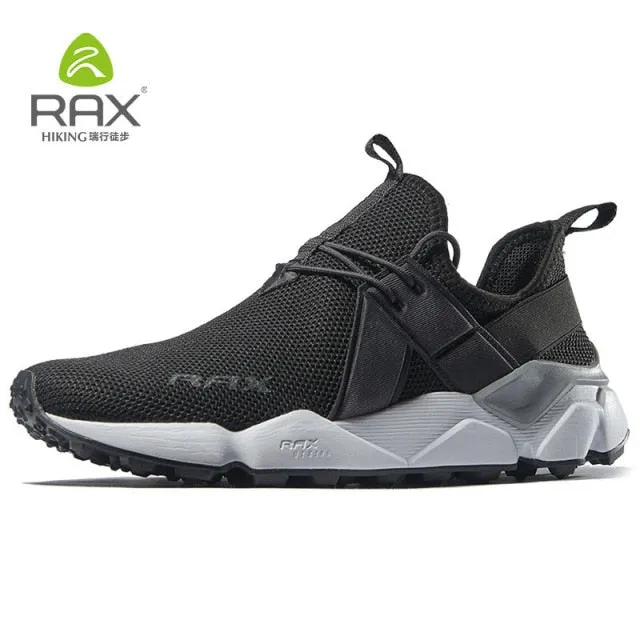 RAX New Men's Suede Leather Waterproof Cushioning Hiking Shoes