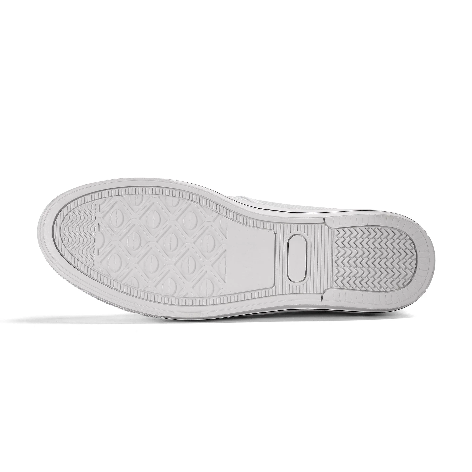 Red Buffalo Plaid Mens Canvas Slip On Shoes