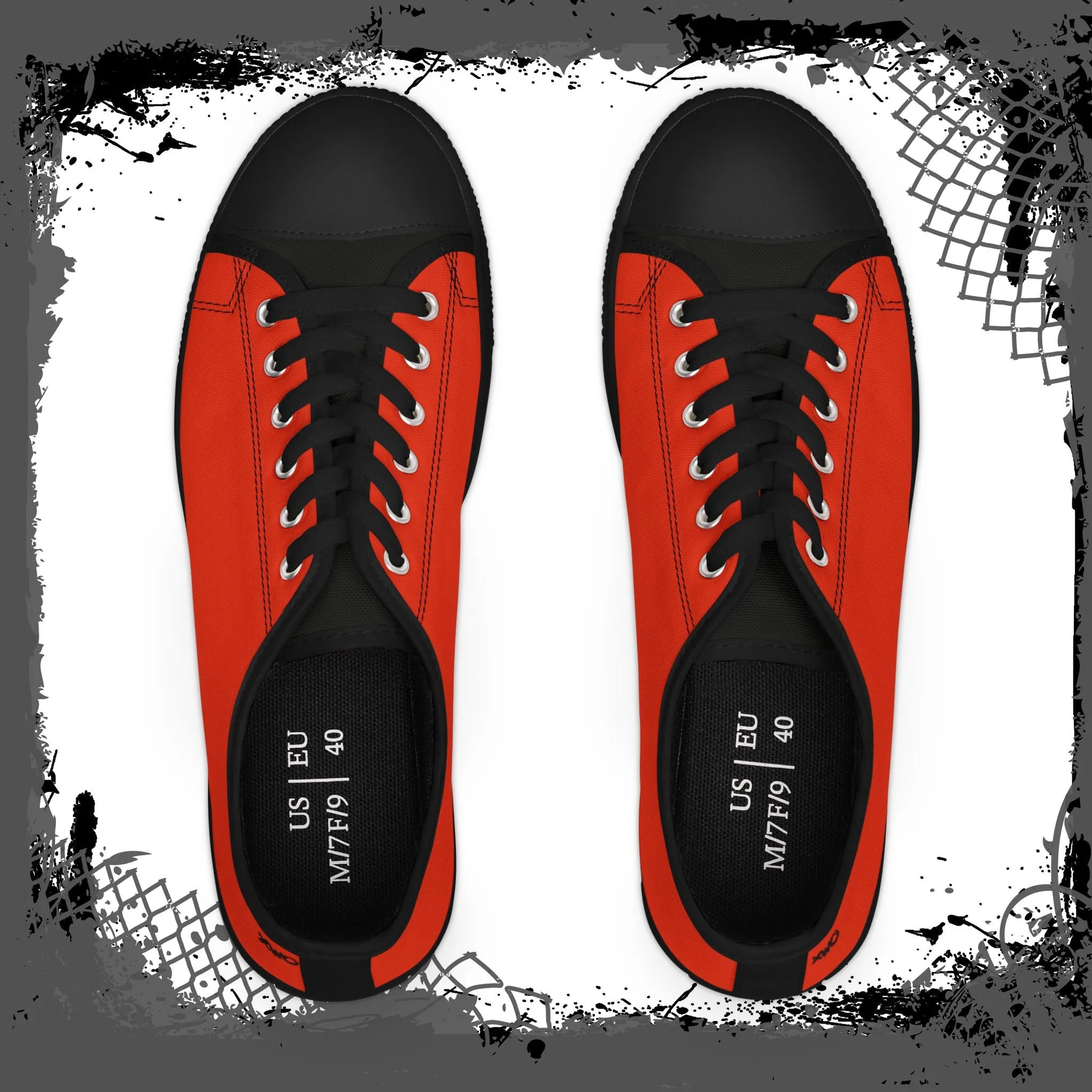 RED Women's "Class Six" Low Tops