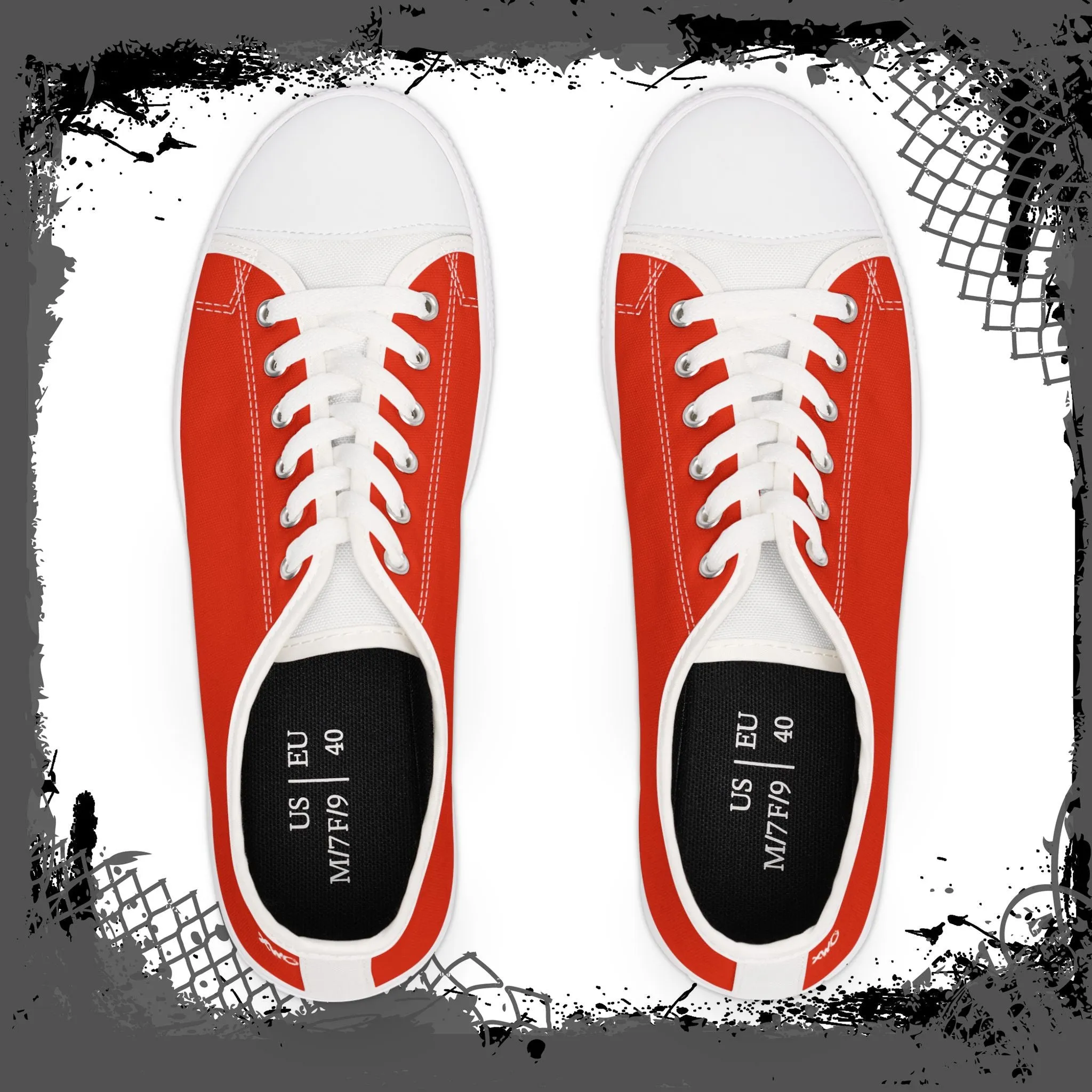 RED Women's "Class Six" Low Tops