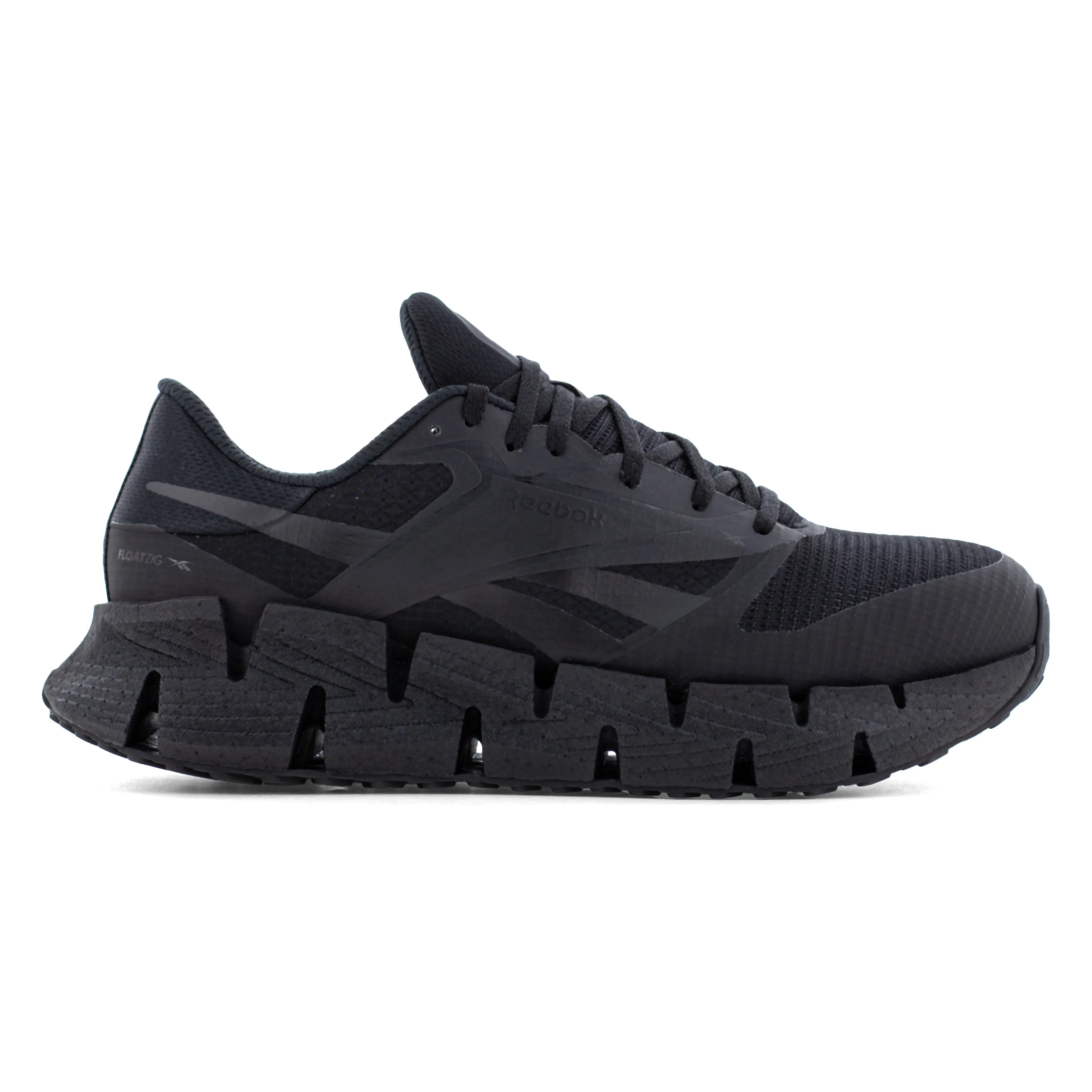 Reebok Women's FloatZig Comp Toe Athletic Work Shoe - Black - RB303