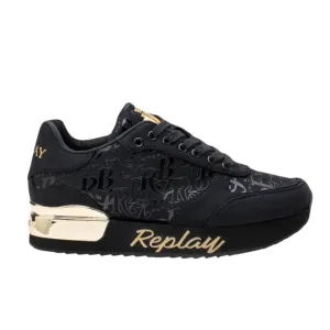 REPLAY Penny RBJ Women Sneakers RS630106T-BLKBLK