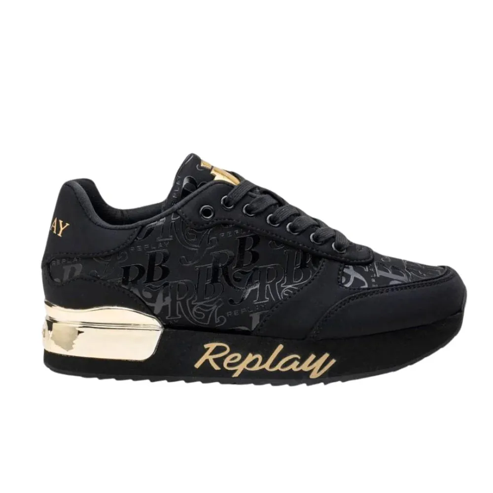 REPLAY Penny RBJ Women Sneakers RS630106T-BLKBLK