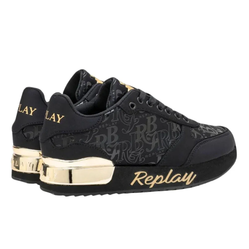 REPLAY Penny RBJ Women Sneakers RS630106T-BLKBLK