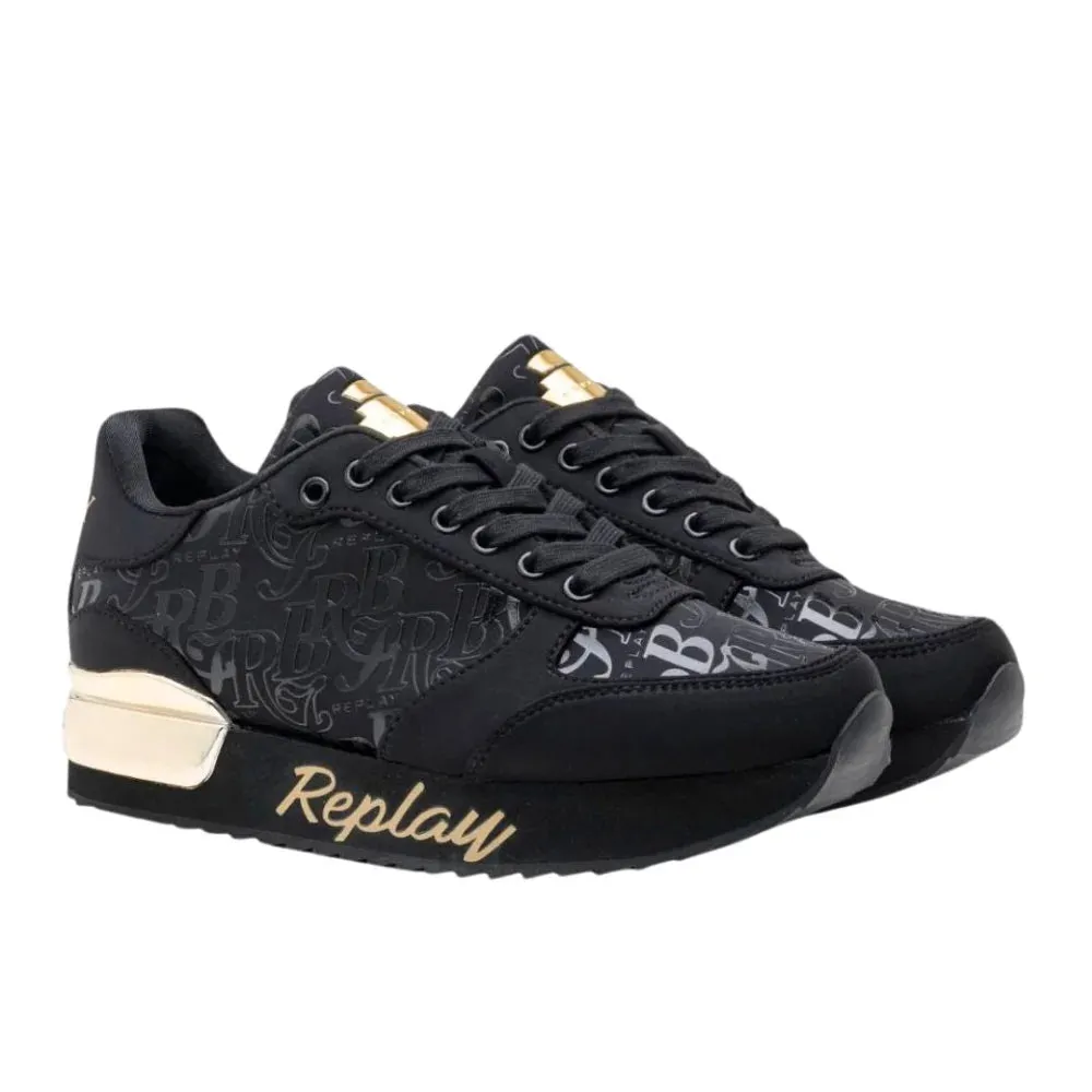 REPLAY Penny RBJ Women Sneakers RS630106T-BLKBLK