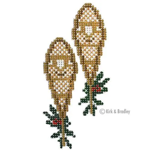 Retro Ski-Wooden Snow Shoes