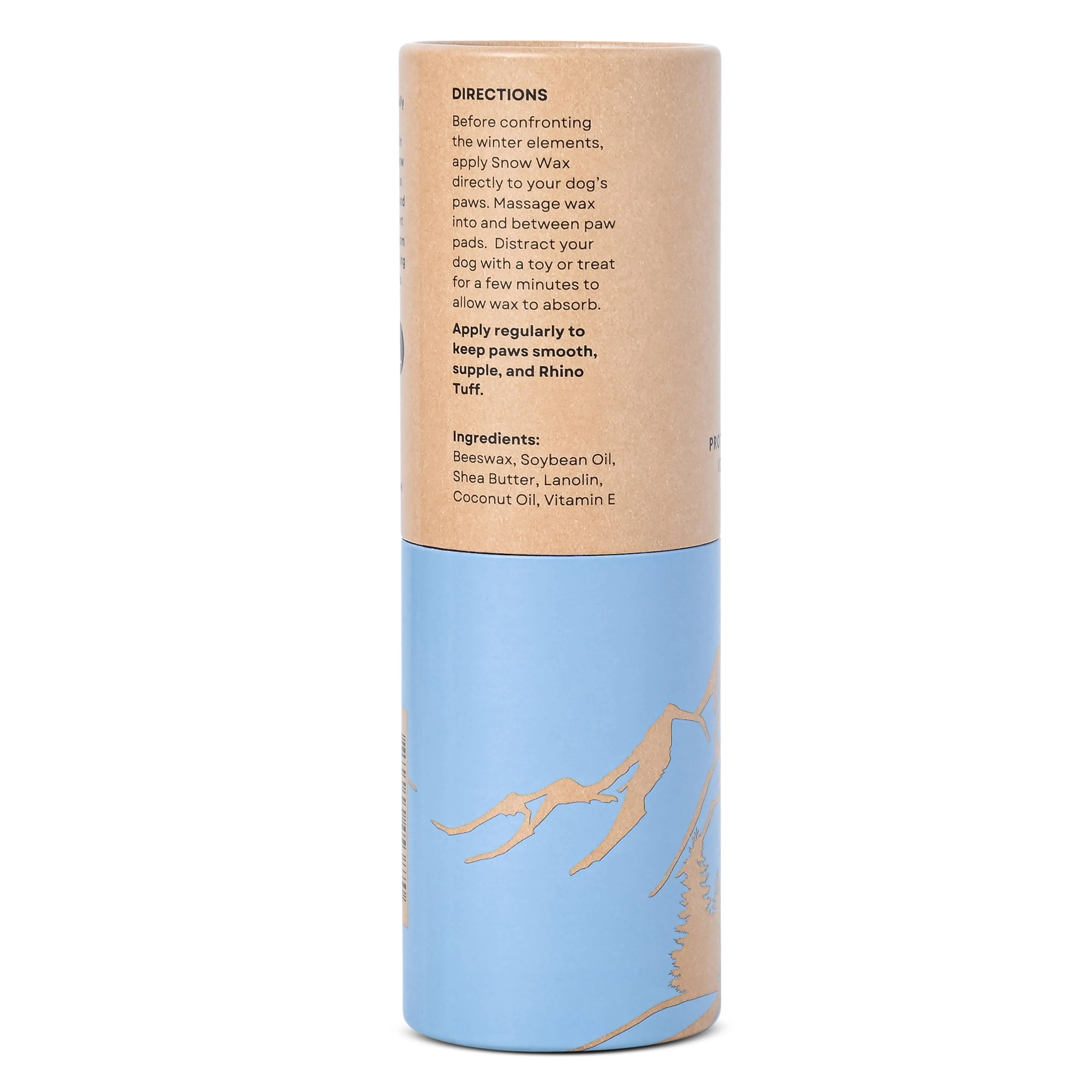 Rhino Wax - Dog Paw Protection - Snow Wax 2oz