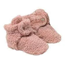 Robeez Sherpa Baby Booties in Pink : Sizes 0/3M to 12/18M