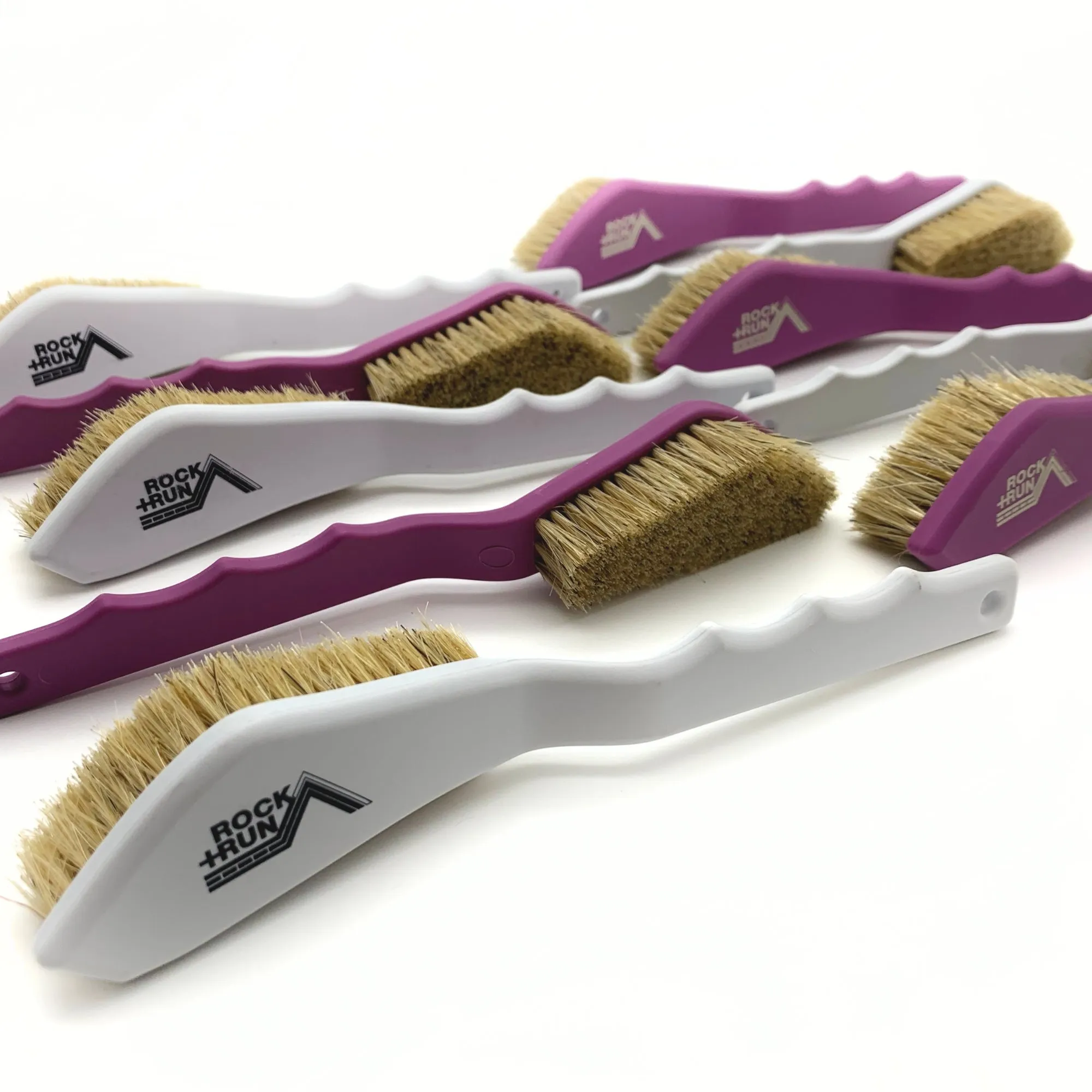 Rock   Run Shaped Boars Hair Brush