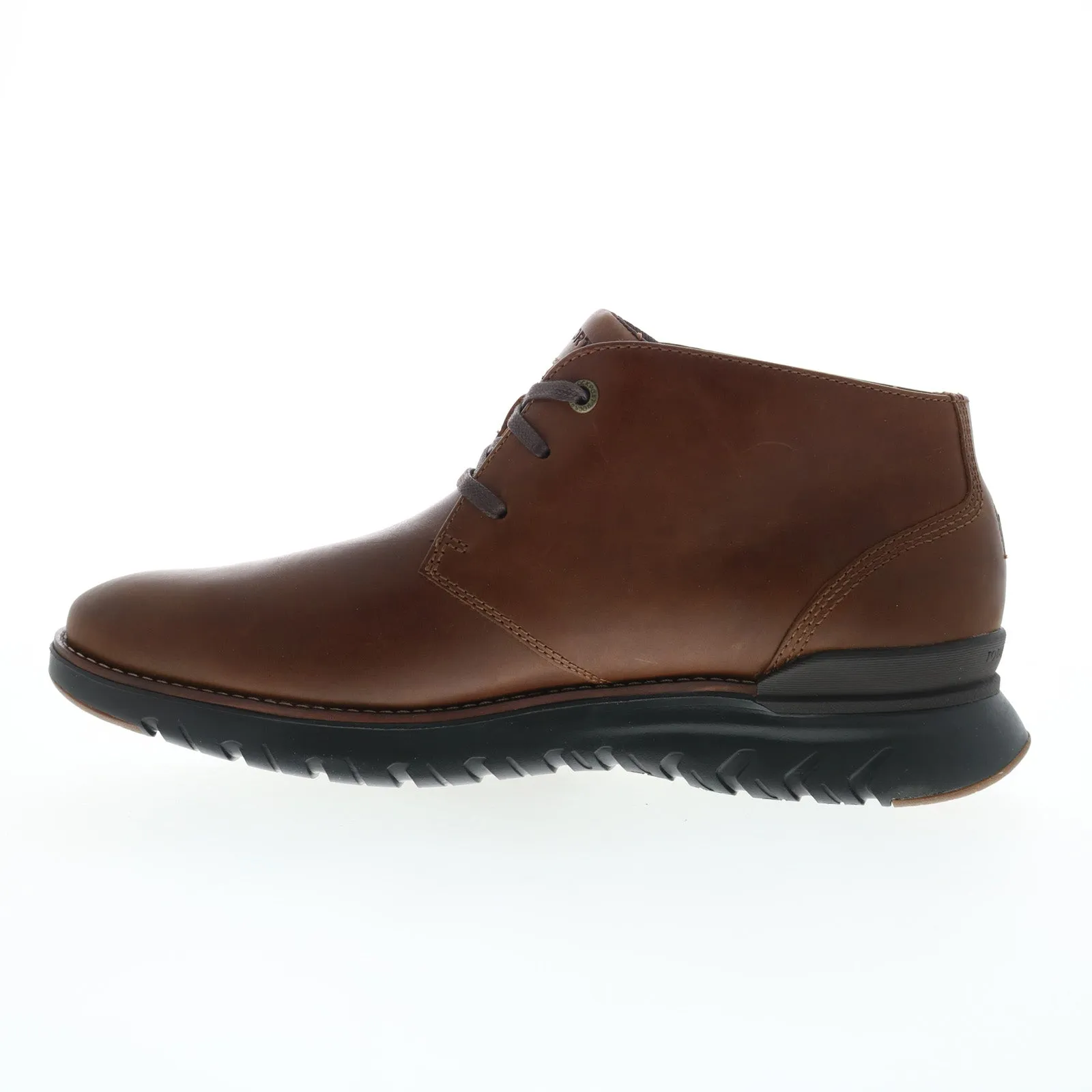 Rockport Total Motion Sport Plain Toe Chukka Mens Brown Wide Chukkas Boots