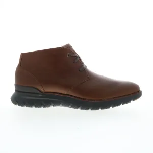 Rockport Total Motion Sport Plain Toe Chukka Mens Brown Wide Chukkas Boots
