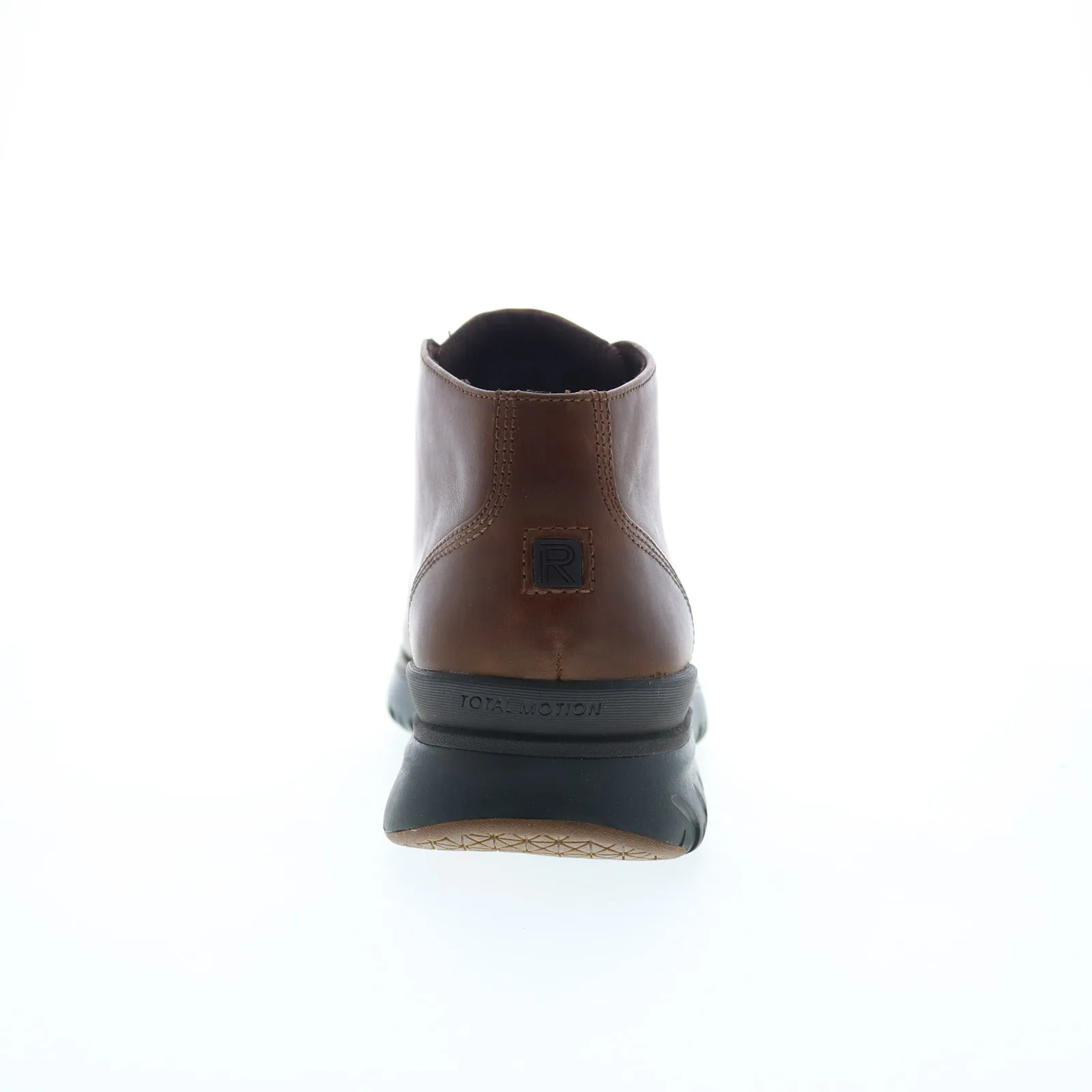 Rockport Total Motion Sport Plain Toe Chukka Mens Brown Wide Chukkas Boots