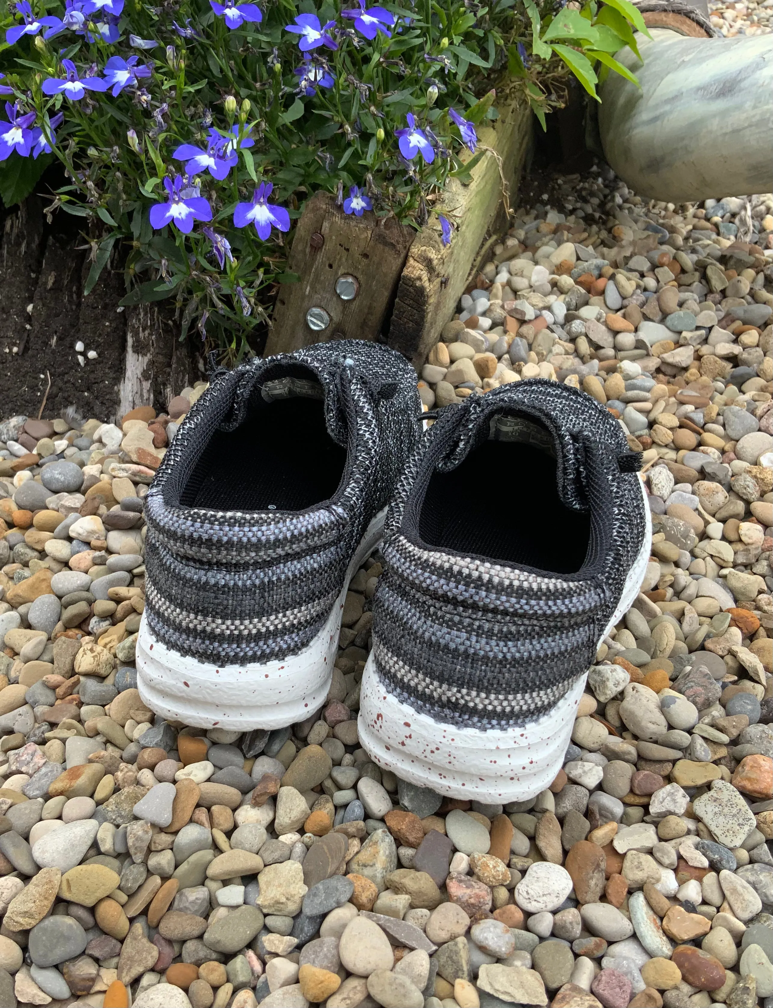 Roper Children/Youth Hang Loose Black Slip On Casual Shoe 1793-3113