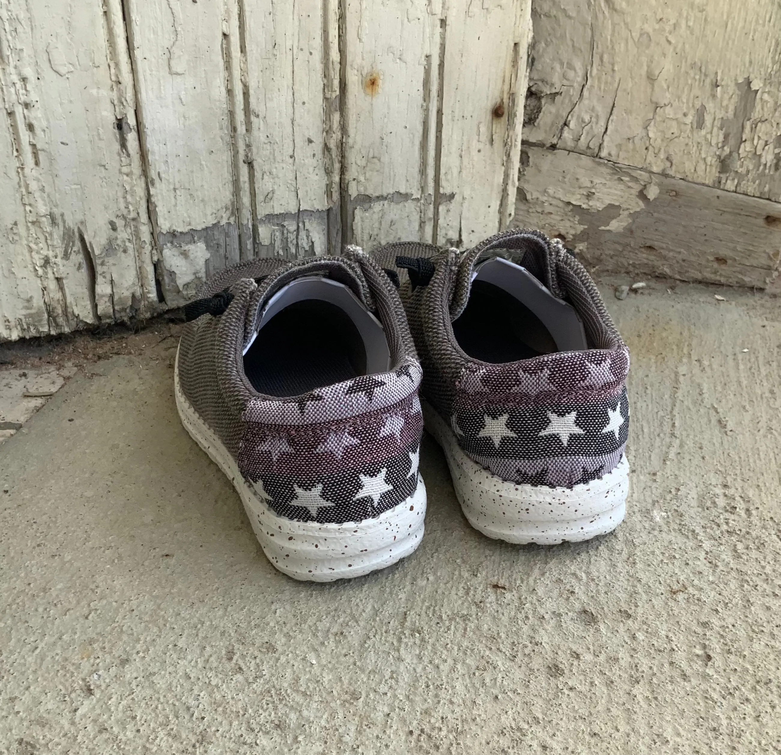 Roper Children/Youth Hang Loose Brown Canvas Slip On Laced Shoe 1793-2981