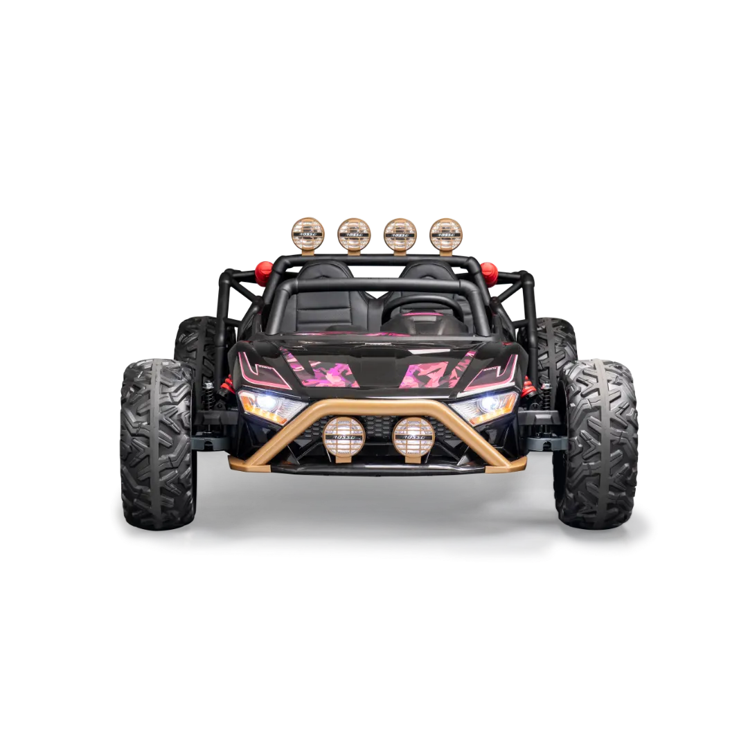 Rosso XDB Dune Buggy Outdoor Ride On 4 Wheeler For Kids | Pink | For 3-8 yrs old
