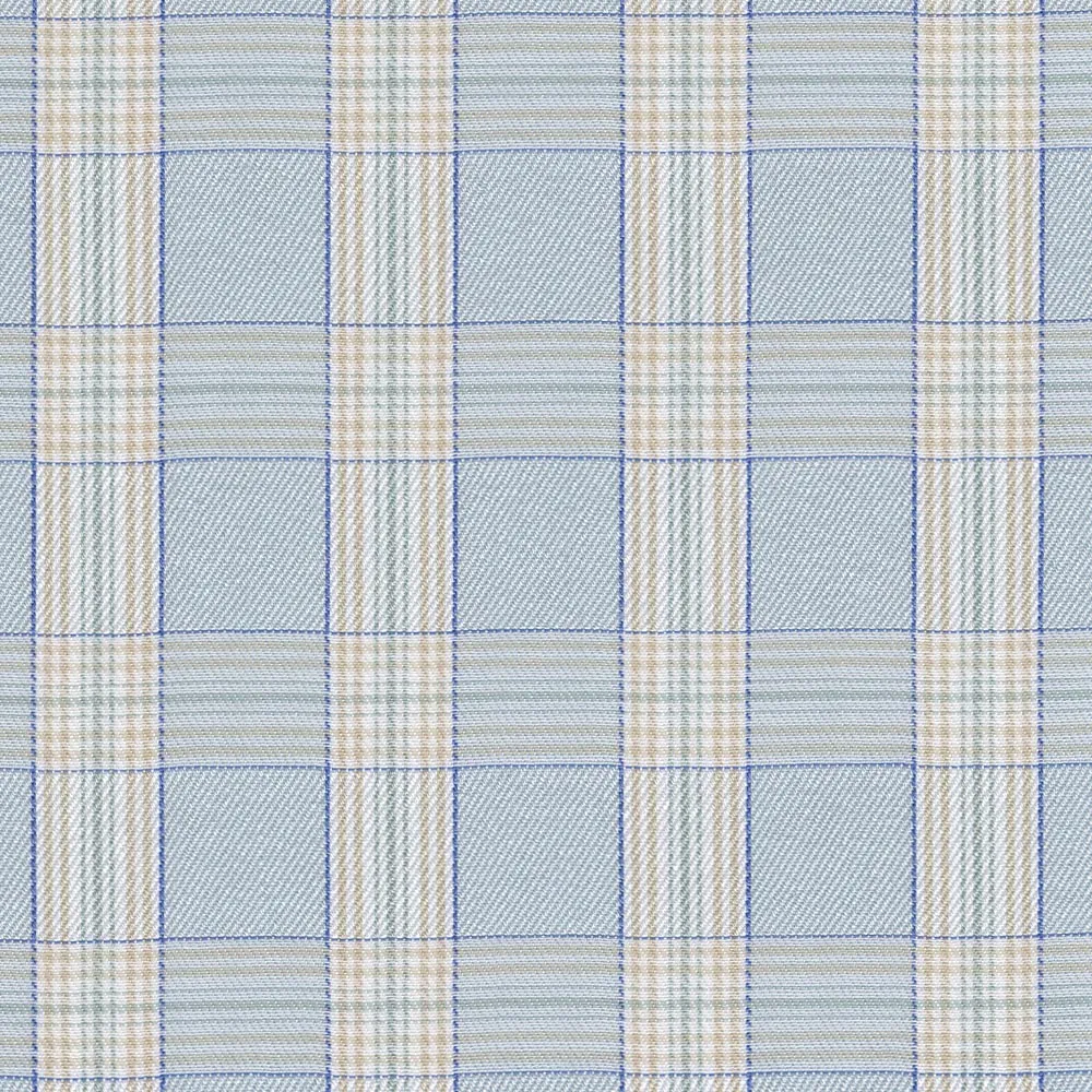 Sateen Shadow Plaid Sport Shirt in Sage
