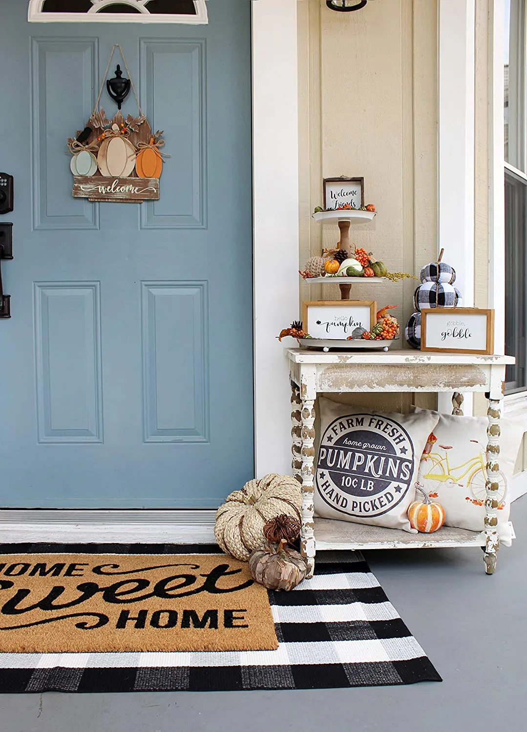 Seasonal Decor Theme Wood Signs (Set of 2)