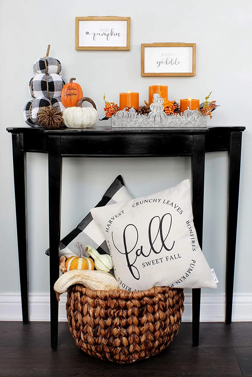 Seasonal Decor Theme Wood Signs (Set of 2)