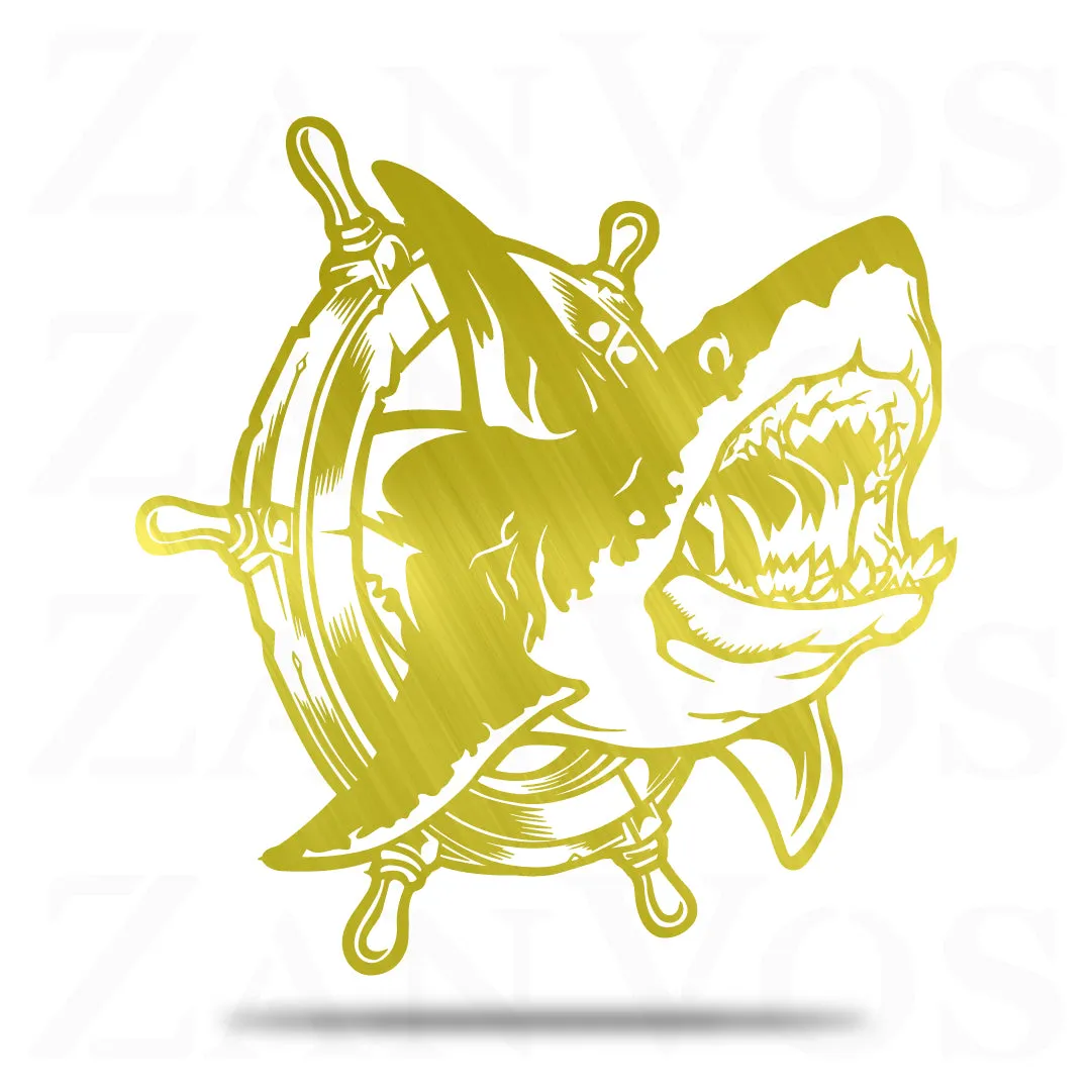 Shark Boat Wheel Nautical
