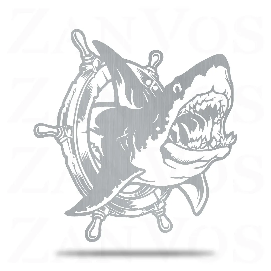 Shark Boat Wheel Nautical
