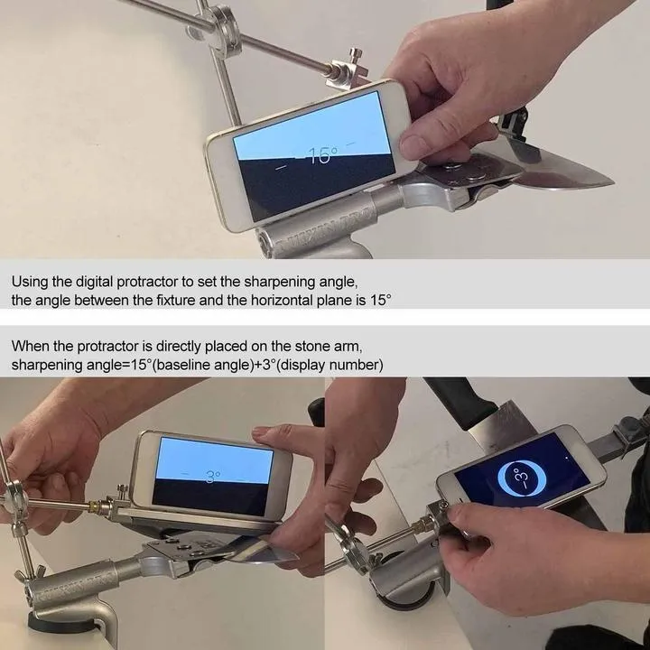 Sharpener With 7 Whetstones