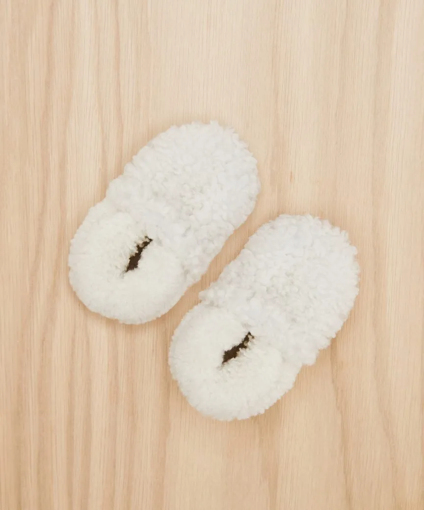 Shearling Baby Booties