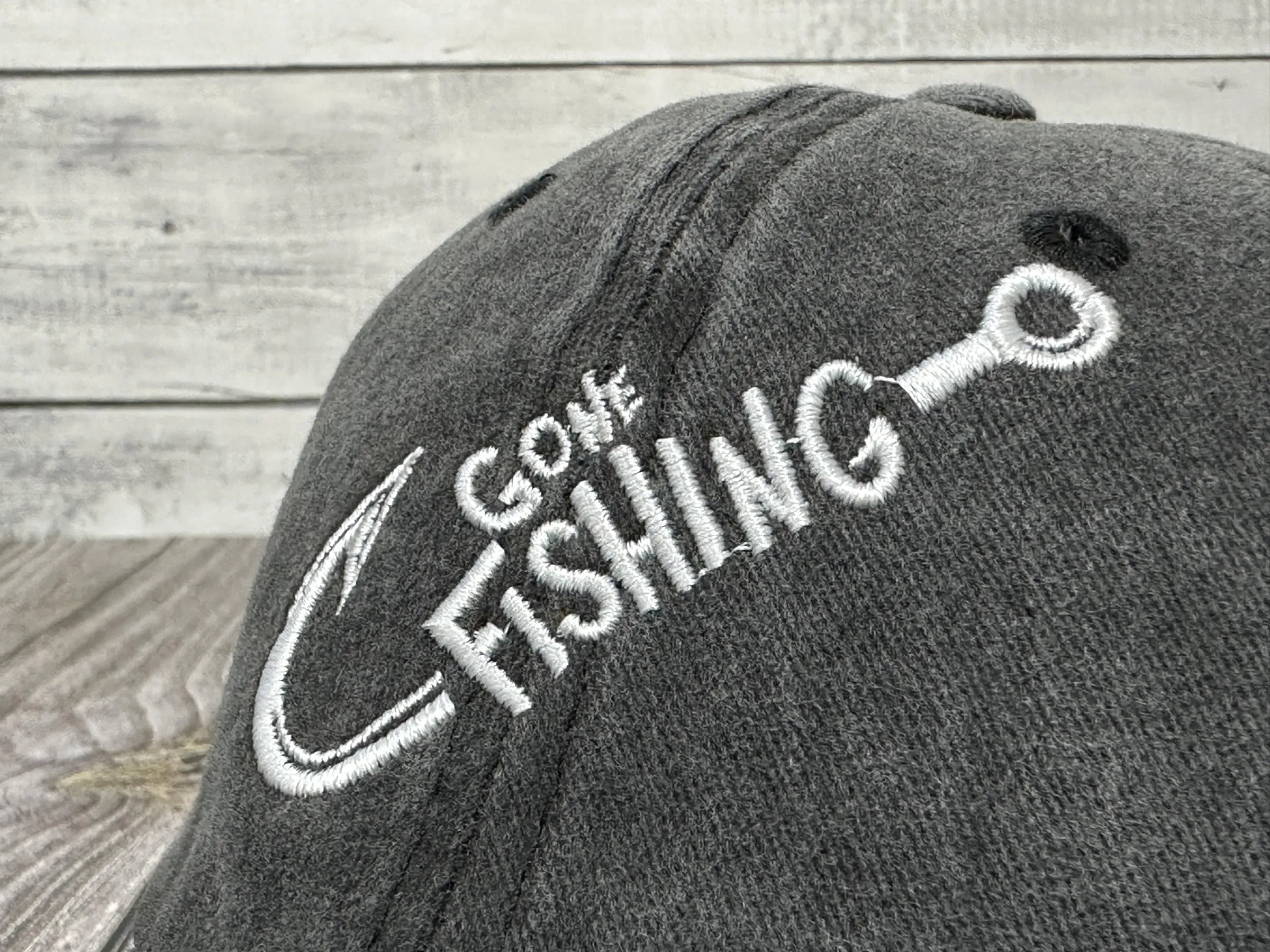 Shenbors Gone Fishing Hat for Men Women Kids, Gift for Mom Dad Papa Grandpa, Embroidered Outdoor Adjustable Snapback Trucker Hats
