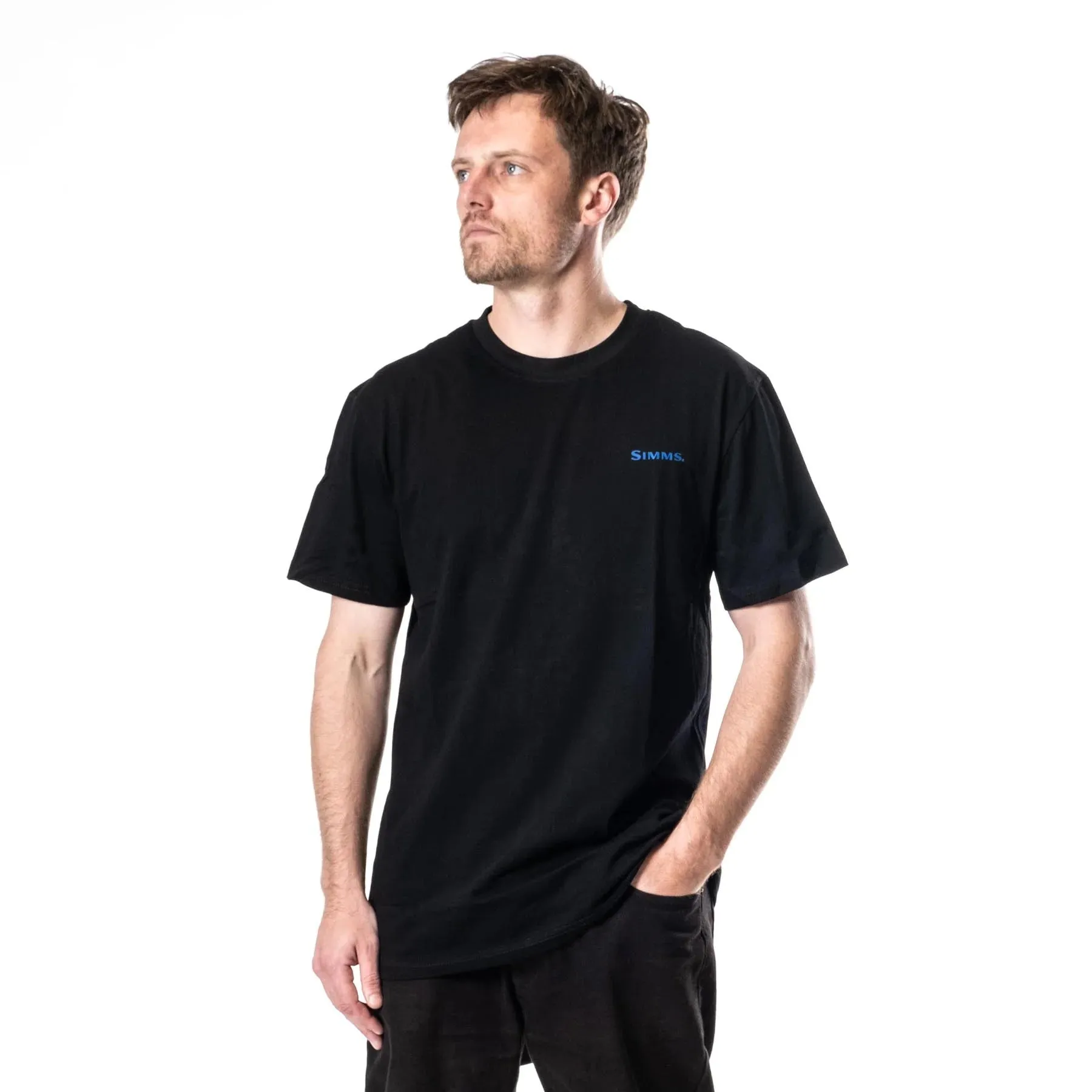 Simms Artist Tee 2024 - Blue Marlin Fish It Well