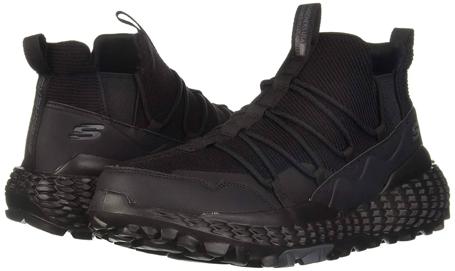 Skechers Monster Marathon Running Shoes/Sneakers 51944 Black