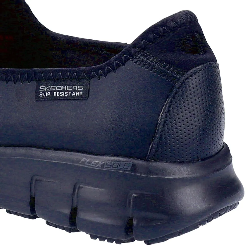 Skechers Sure Track Metal Free Womens Slip-On Non Safety Shoes